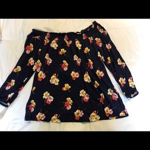 Off the shoulder too